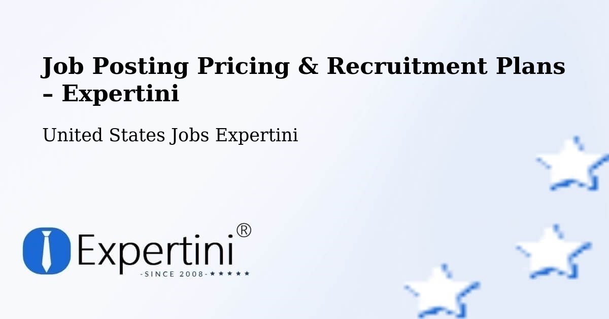 Job Posting Pricing & Recruitment Plans – East Brewton - East Brewton, United States Jobs Expertini